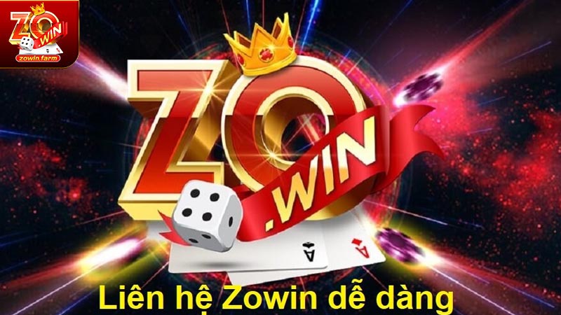 Hình thức liên lạc với cổng game Zowin