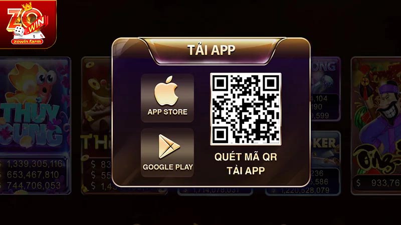 Tải App Zowin